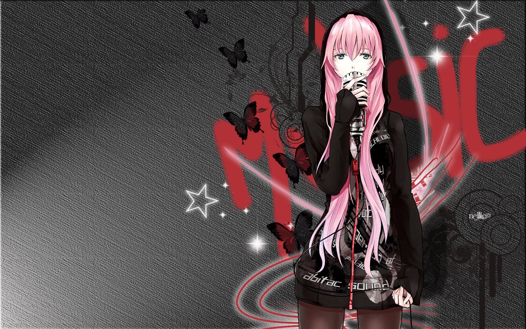 Wallpapers Manga Vocalods Megurine Luka