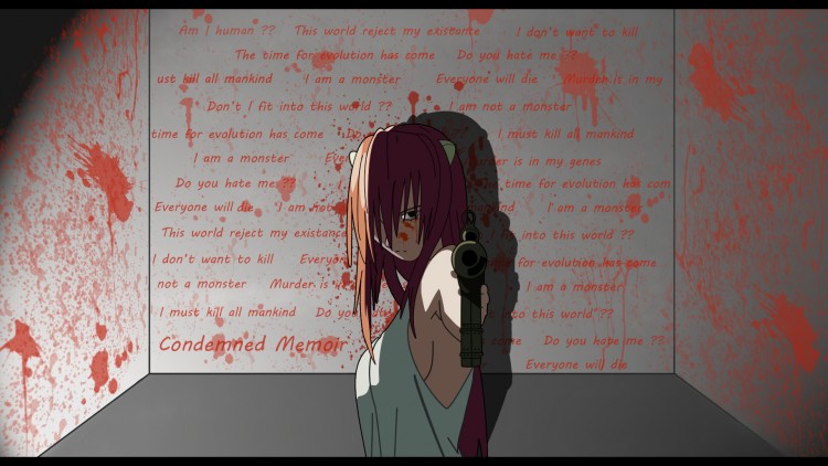 Fonds d'cran Manga Elfen lied Comdemned Memoir