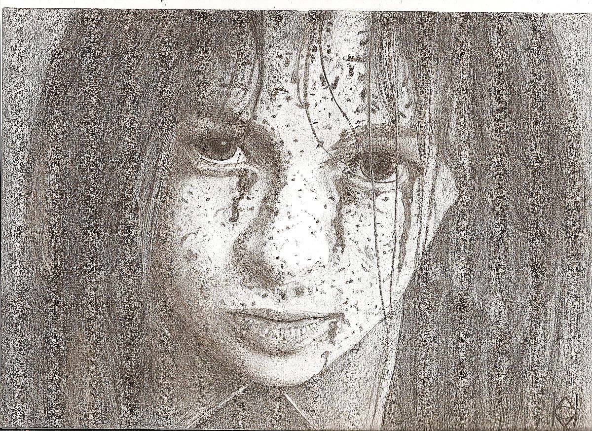 Wallpapers Art - Pencil Portraits portrait au crayon du film silent hill