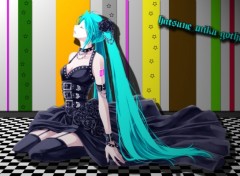 Fonds d'cran Manga Gothic Miku