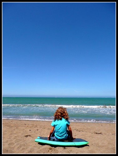 Fonds d'cran Nature Mers - Ocans - Plages Une plage et des boucles d'or