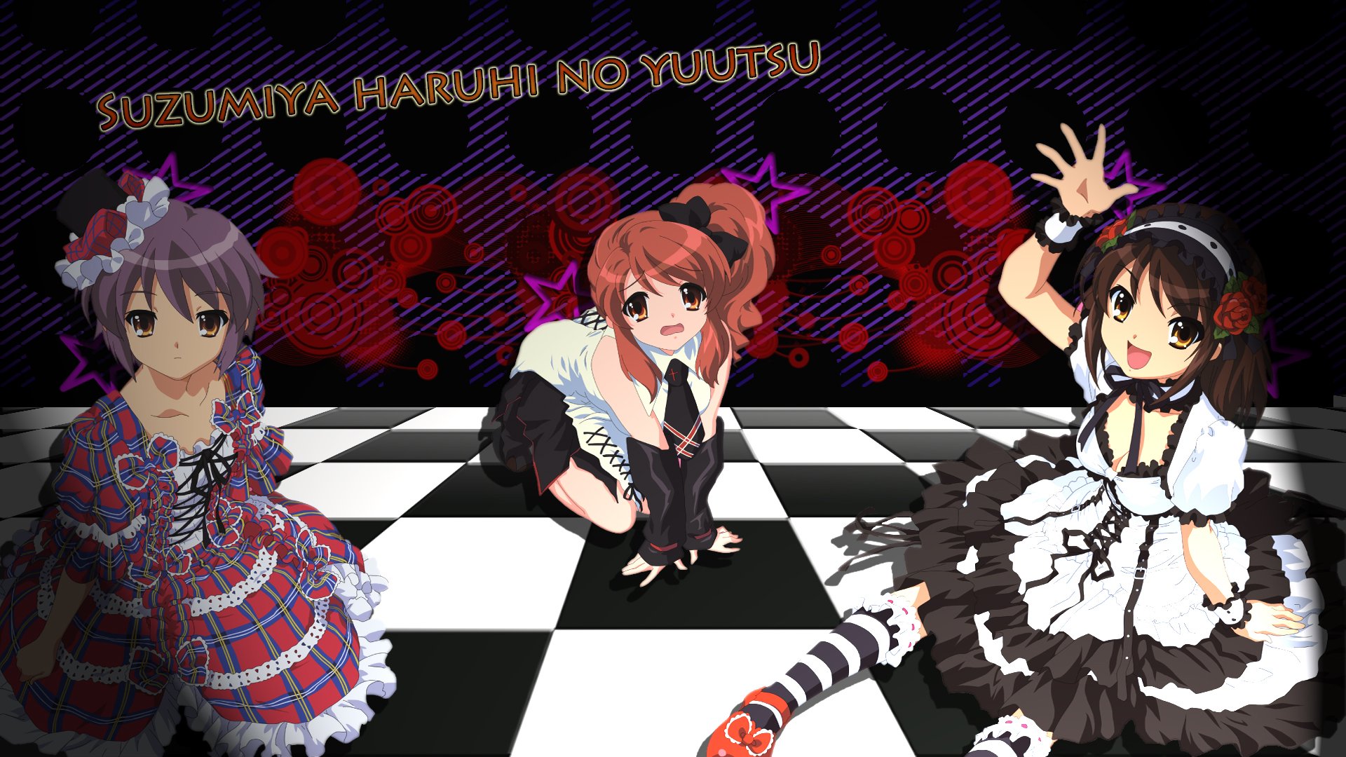 Wallpapers Manga Suzumiya Haruhi No Yuutsu Suzumiya with friends