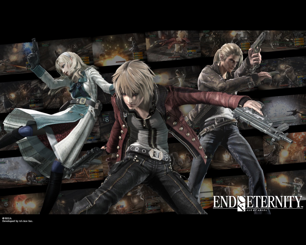 Wallpapers Video Games Resonance of Fate Triple attaque 2