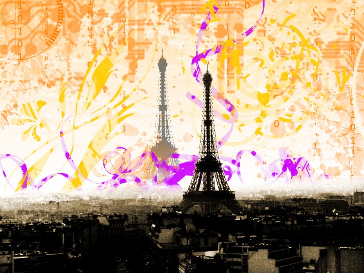 Wallpapers Digital Art Style Urbain Paris