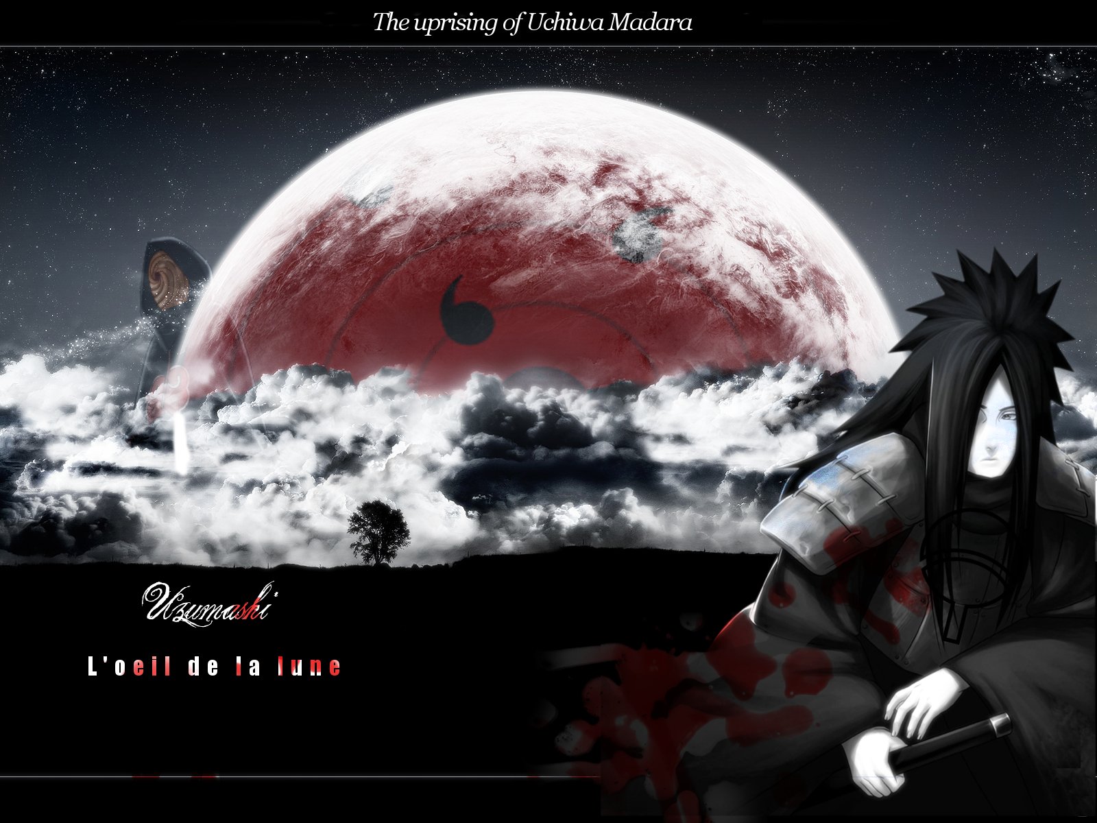 Wallpapers Manga Naruto The uprising of Uchiwa Madara