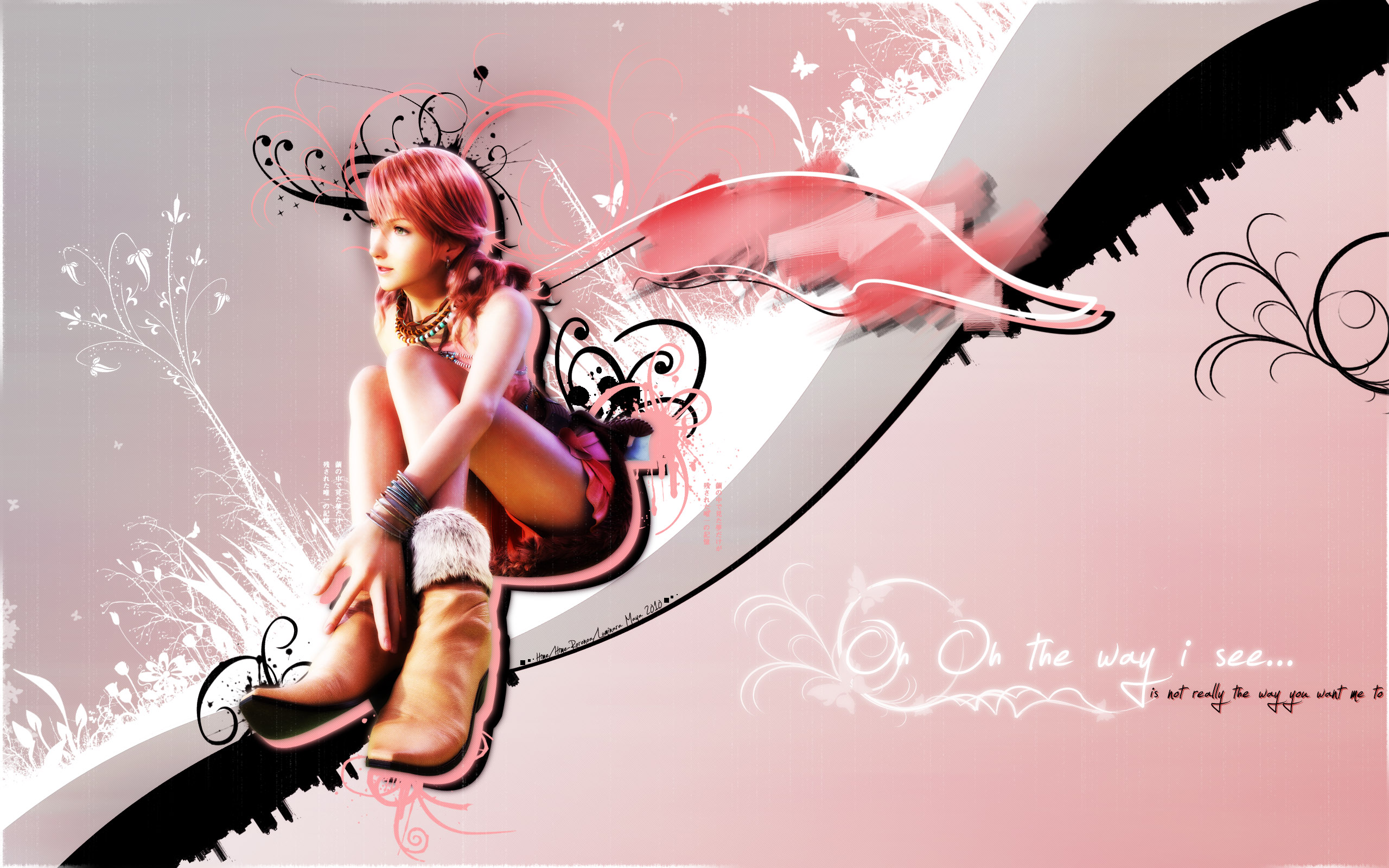 Wallpapers Video Games Final Fantasy XIII oh oh the way i see