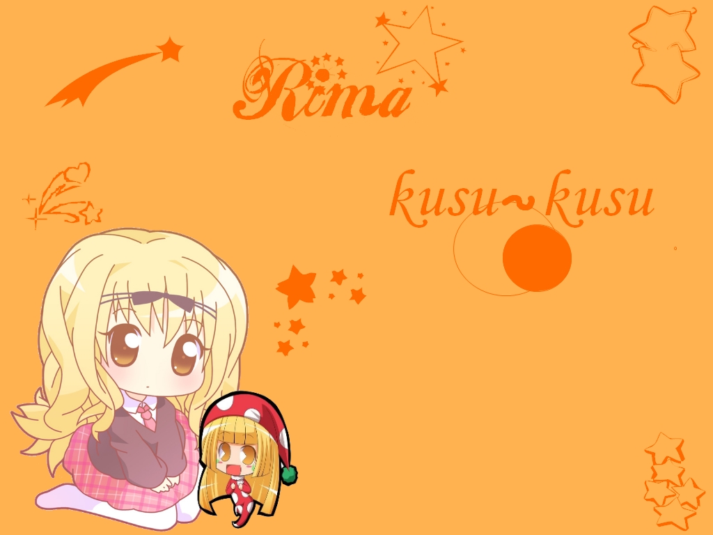 Wallpapers Manga Shugo Chara rima et kusu kusu