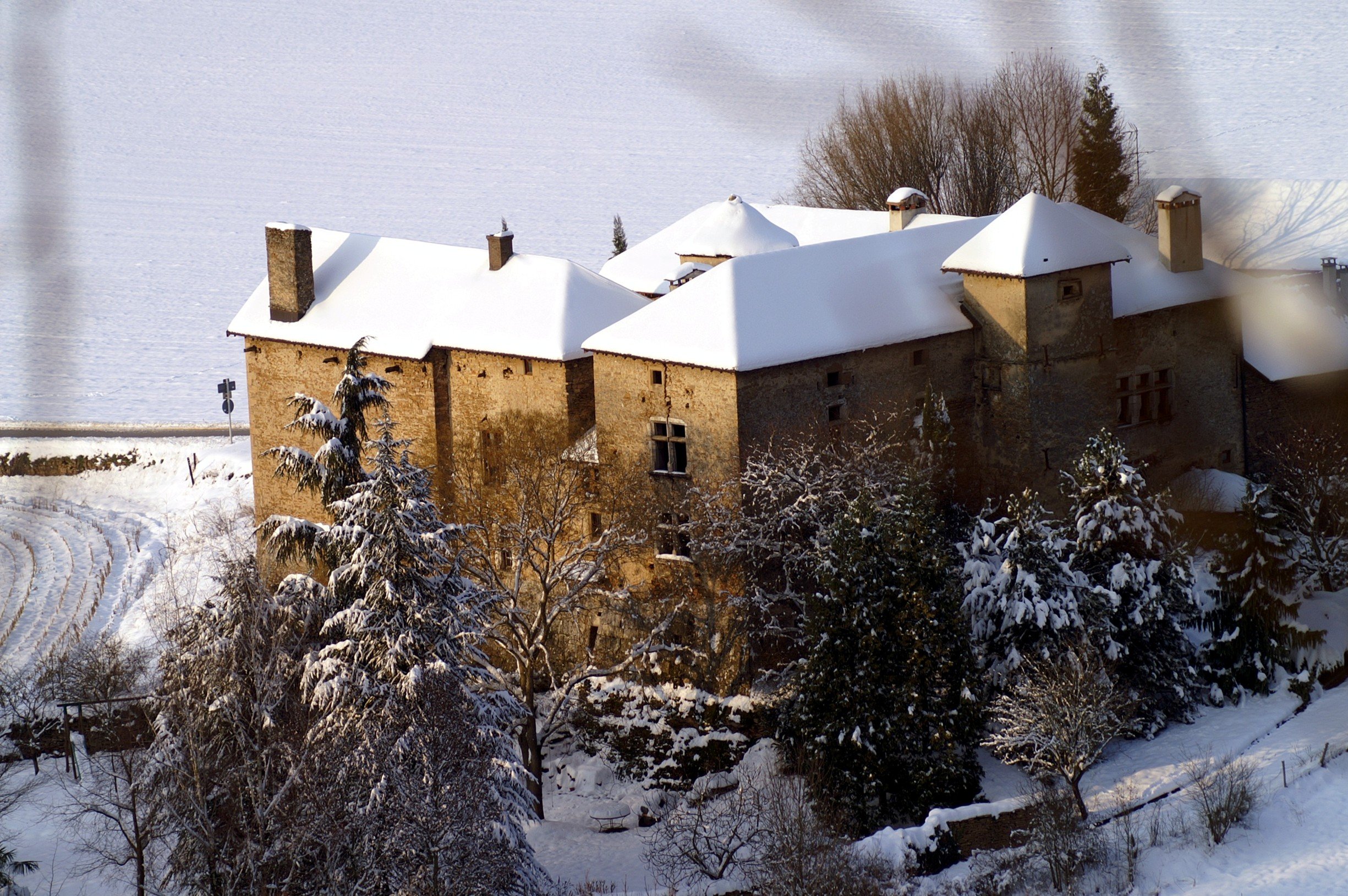 Fonds d'cran Voyages : Europe France > Rhne-Alpes Chteau du Cingle - VERNAS - Isre