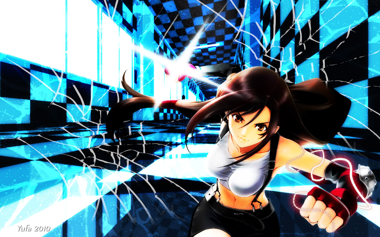 Wallpapers Video Games Final Fantasy VII  Tifa version manga 