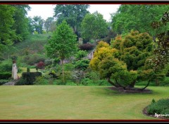 Fonds d'cran Nature Jardin de printemps.