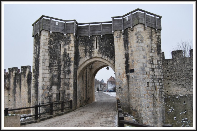 Wallpapers Constructions and architecture Doors - Windows - Porch Provins (77) Porte de Jouy