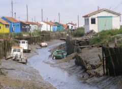 Fonds d'cran Nature  CABANNES  d '  OSTREICULTEURS 