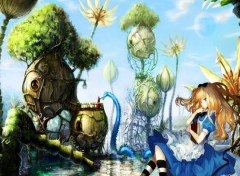 Wallpapers Digital Art Alice in Fairyland