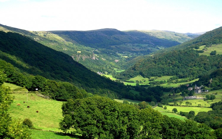 Fonds d'cran Nature Paysages Panoramic de Salers