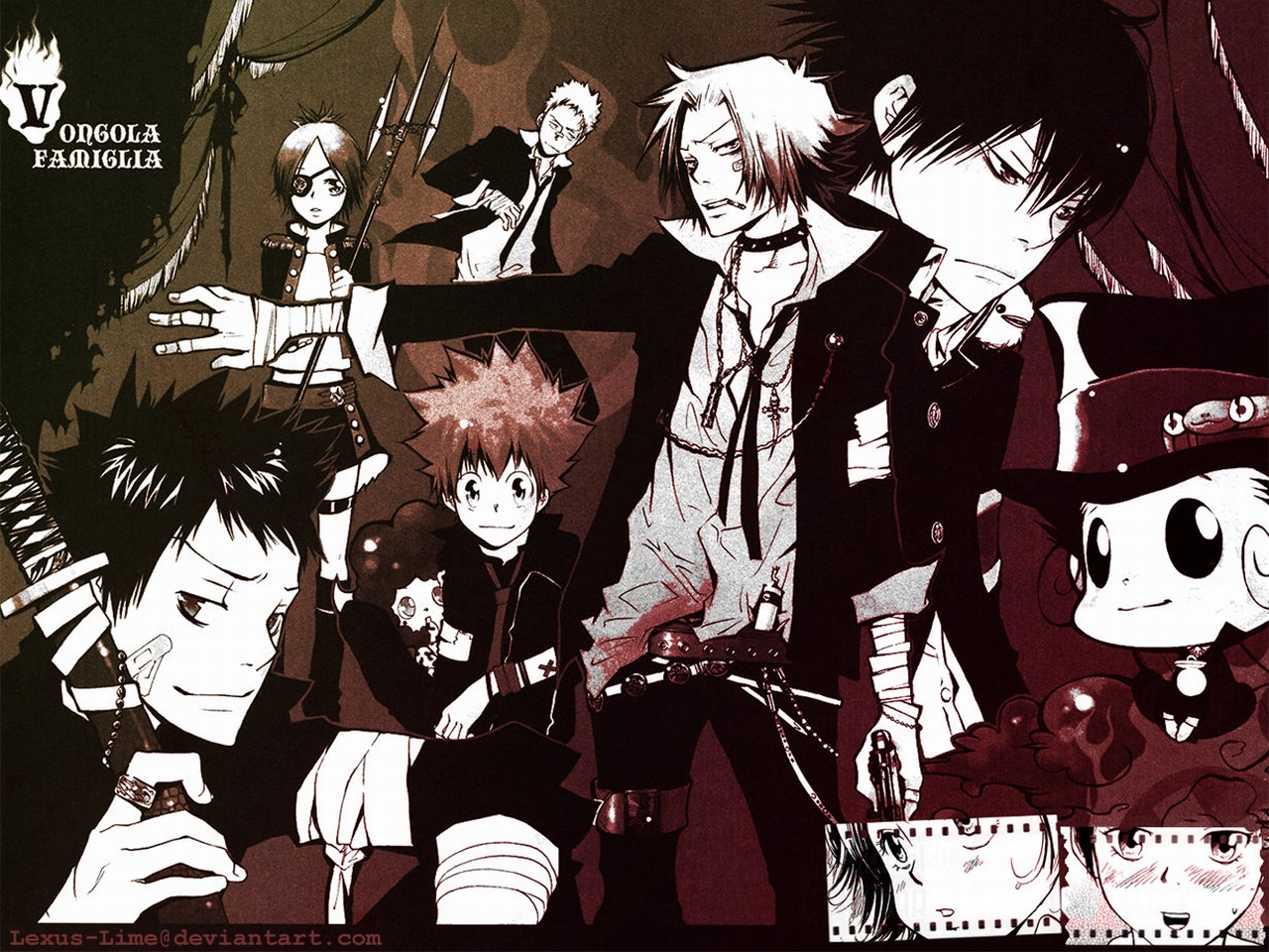 Fonds d'cran Manga Katekyoshi Hitman Reborn 