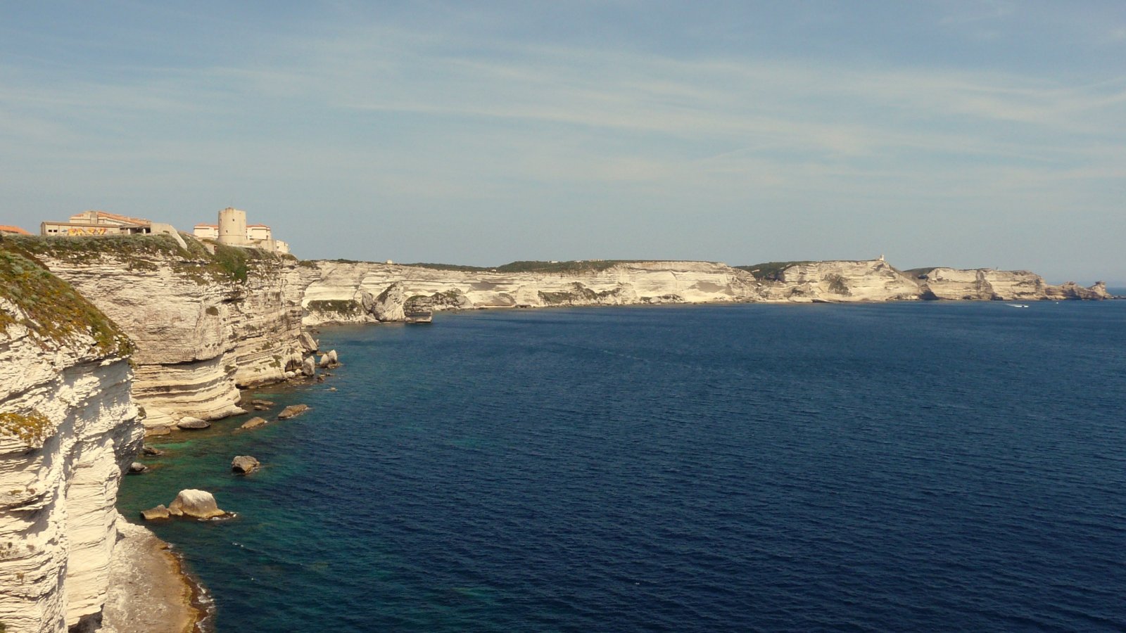 Fonds d'cran Nature Falaises Falaises de Bonifacio