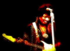 Wallpapers Music Jimi on fire.