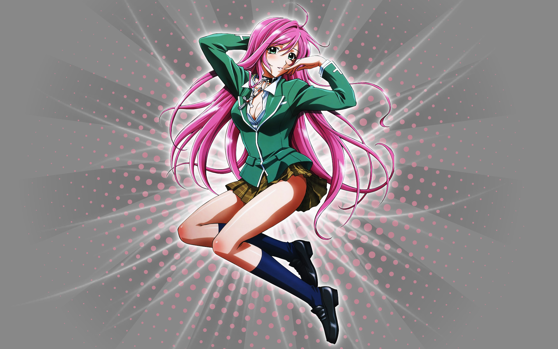 Wallpapers Manga Rosario + Vampire Moka