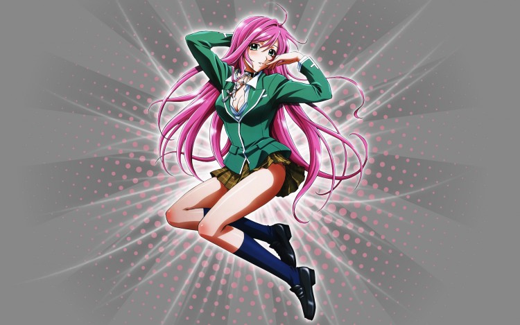 Fonds d'cran Manga Rosario + Vampire Moka