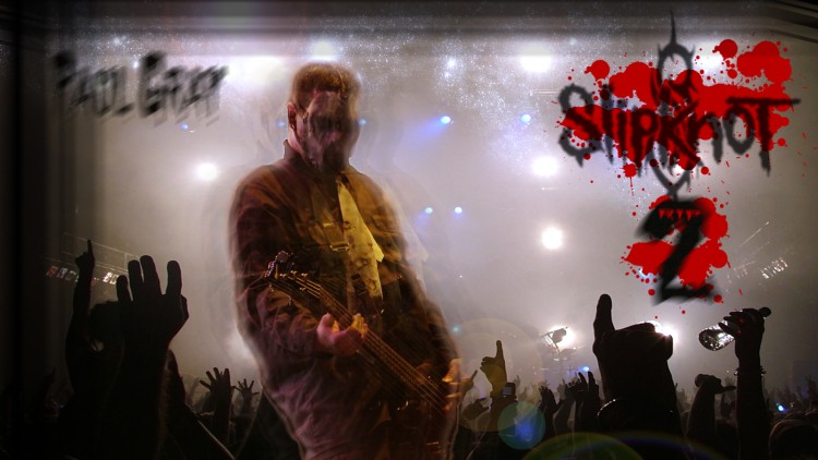 Fonds d'cran Musique Slipknot Paul Gray