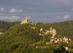 Wallpapers Constructions and architecture Najac (aveyron)