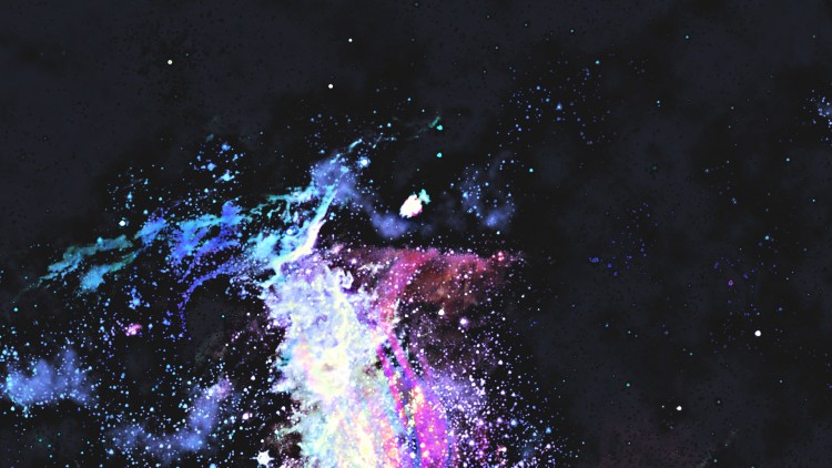 Wallpapers Digital Art Space - Universe Painting