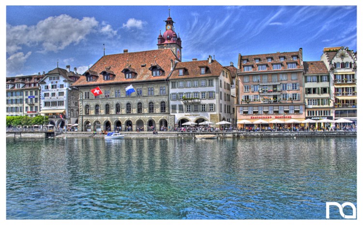 Fonds d'cran Constructions et architecture Villes - Villages HDR Lucerne 1