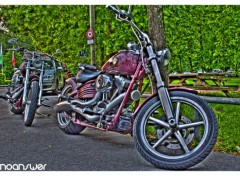 Fonds d'cran Motos HDR Harley Davidson