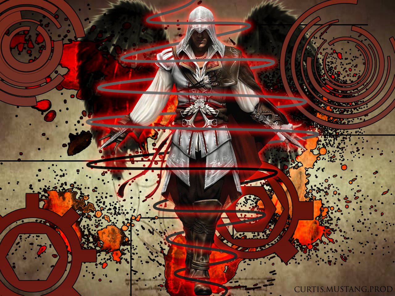 Fonds d'cran Jeux Vido Assassin's Creed 2 Assassin's Creed Demon Wallpaper