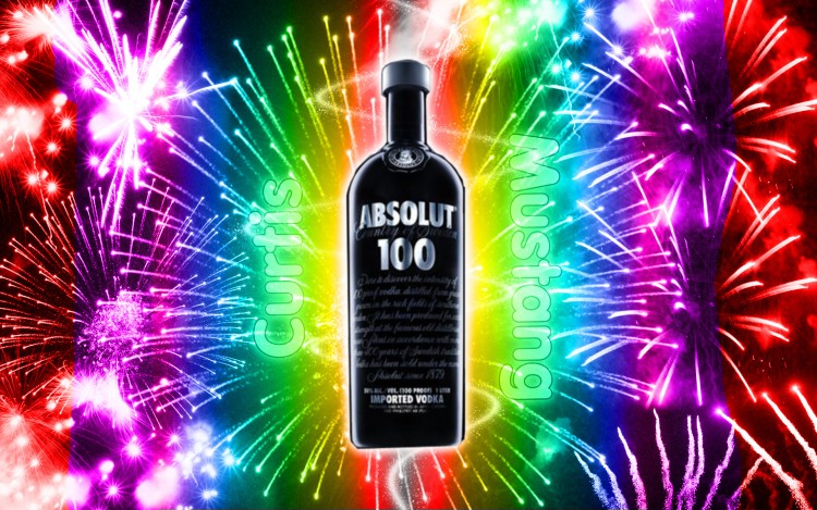 Wallpapers Objects Beverages - Alcohol Absolut 100