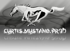 Wallpapers Digital Art Smoke Mustang