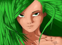 Wallpapers Art - Painting Visage manga coloris