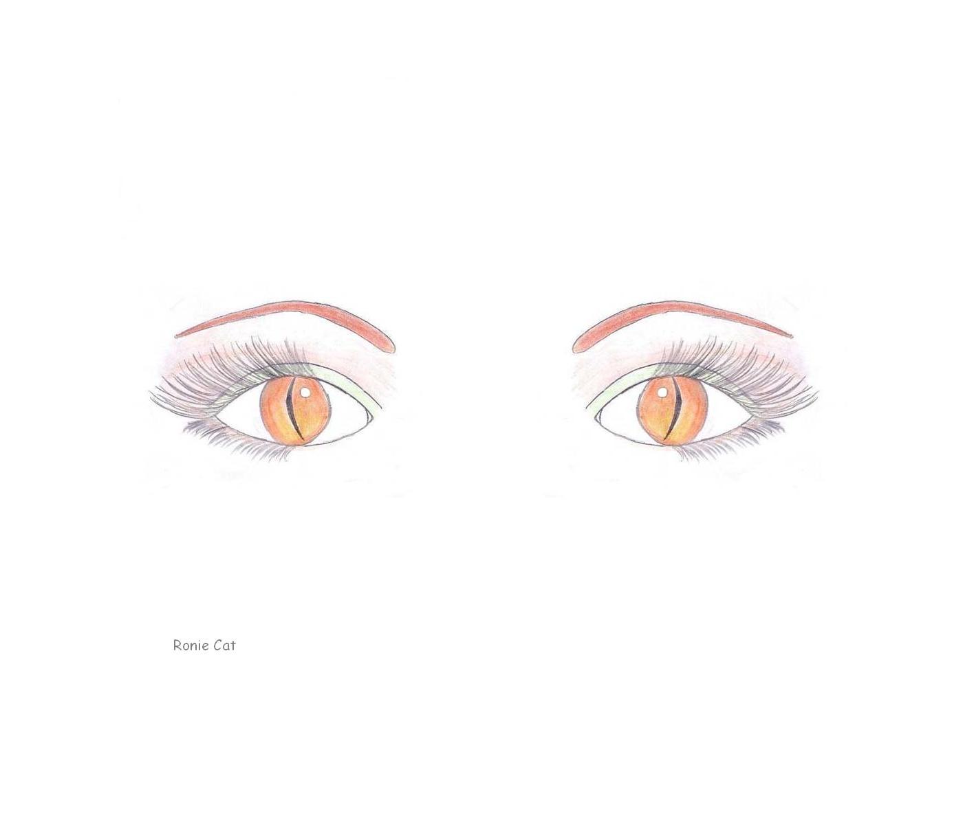 Wallpapers Art - Pencil Eyes Yeux rptiliens