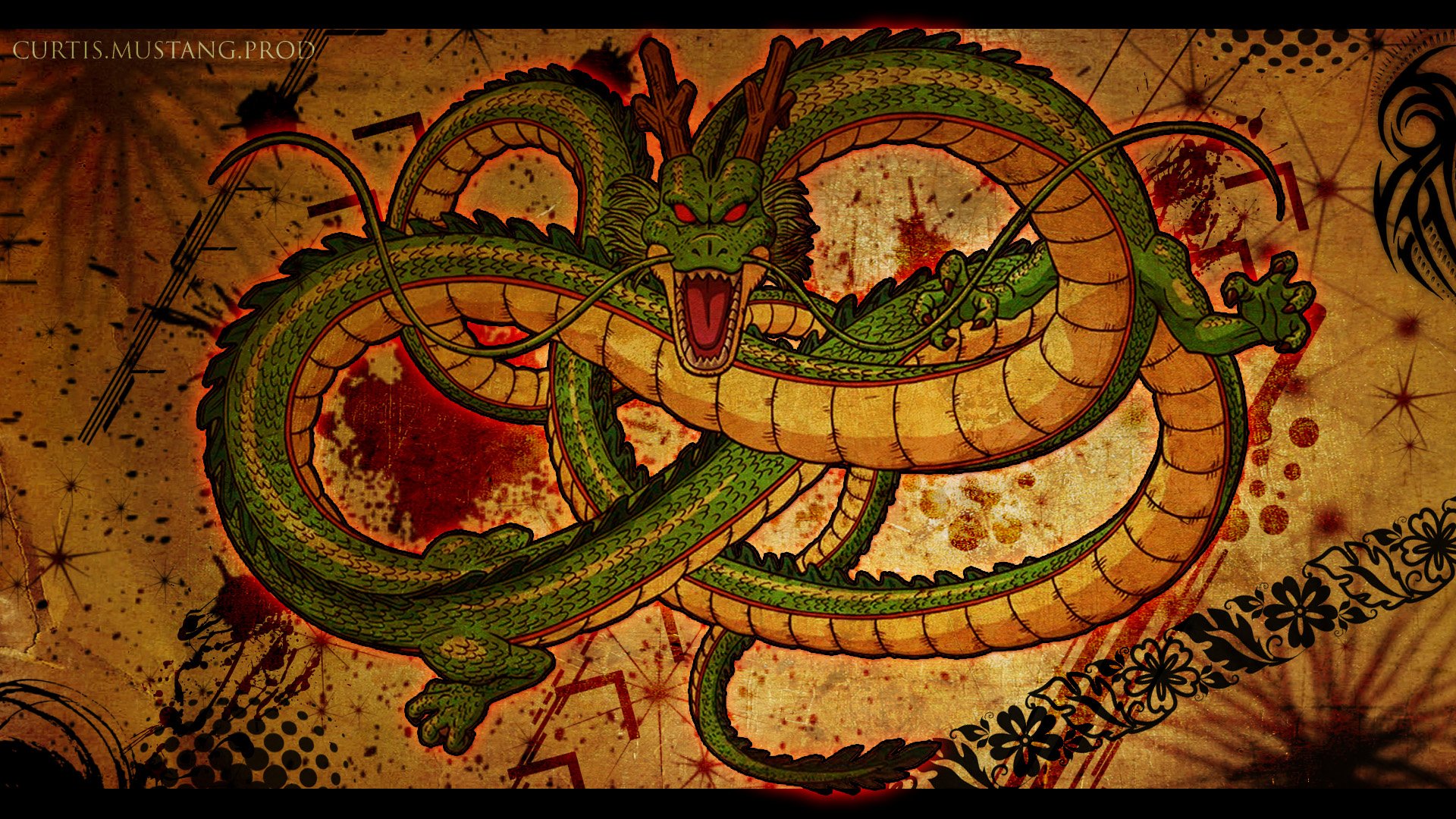 Wallpapers Manga Dragon Ball Fury Shenron