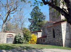 Fonds d'cran Constructions et architecture Vieux murs a Marcilly le Chatel ; Loire 42