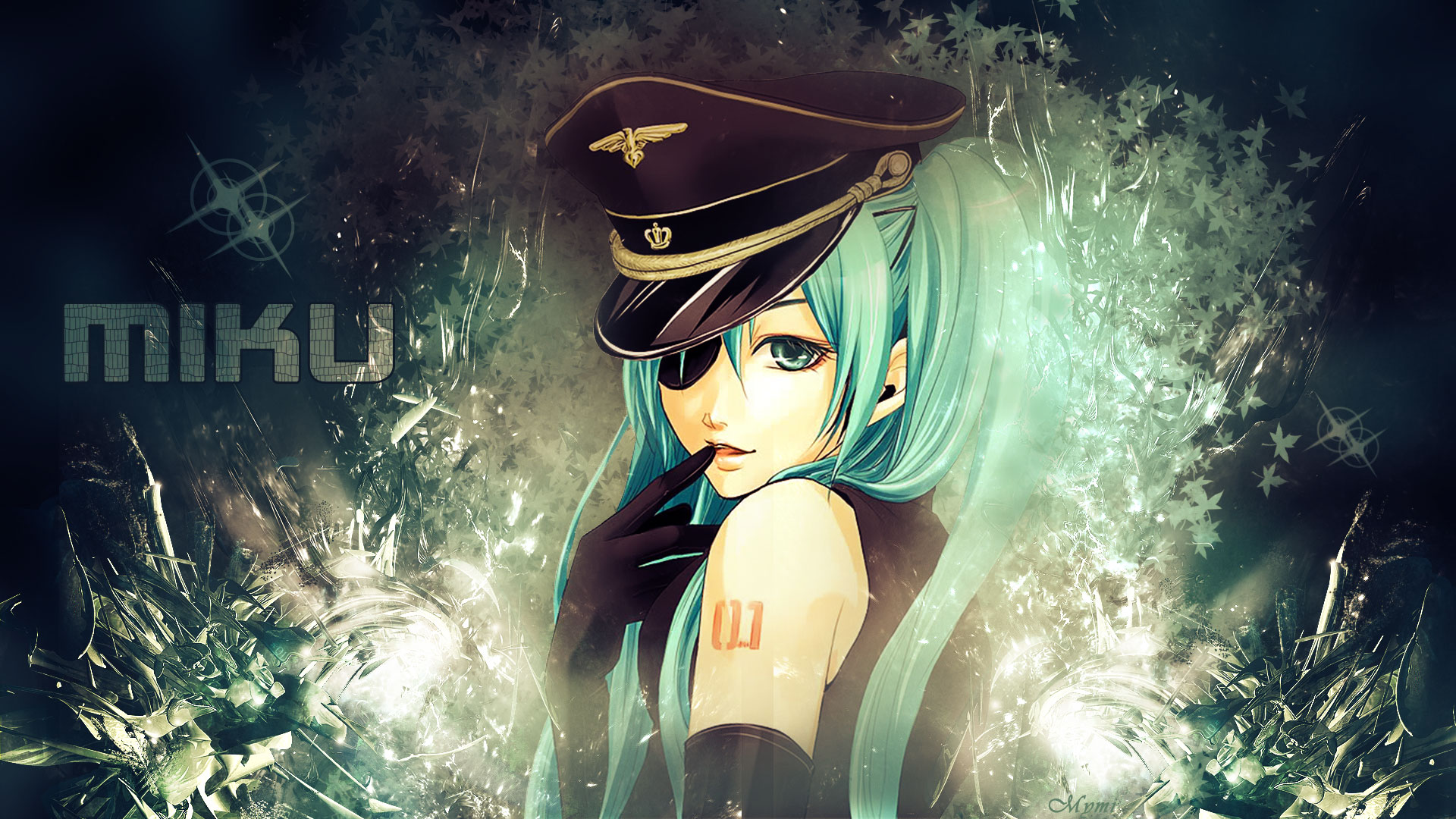 Fonds d'cran Manga Vocalods Miku