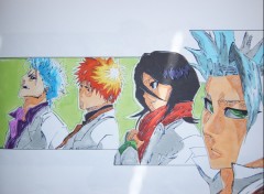 Fonds d'cran Art - Crayon Reprographie BLEACH