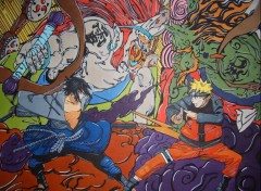 Fonds d'cran Art - Crayon Reprographie Naruto