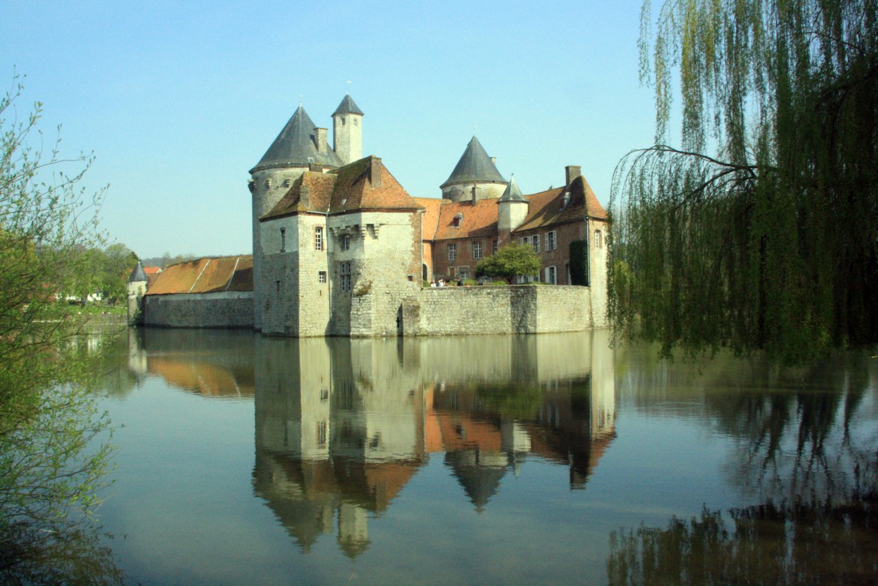 Fonds d'cran Voyages : Europe France > Nord Pas de Calais Chateau d'Olhain