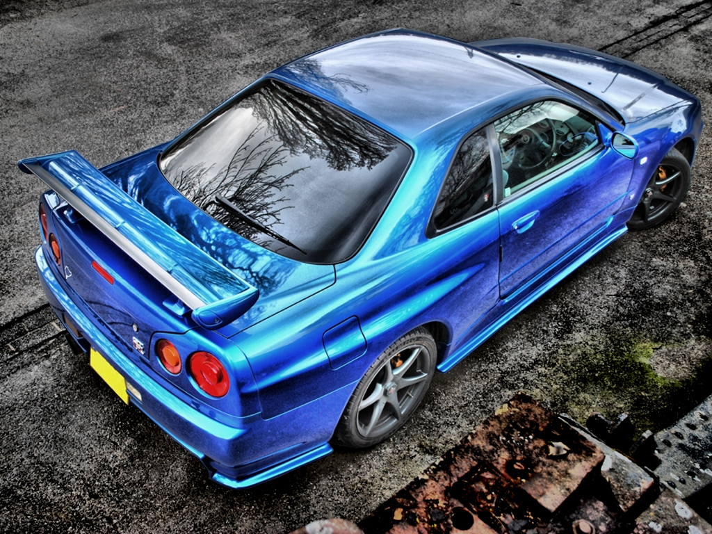 Fonds d'cran Voitures Nissan Nissan Skyline R34 GTR V-spec II hdr