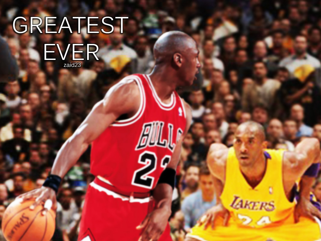 Fonds d'cran Sports - Loisirs Basketball michael jordan vs kobe bryant