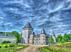 Wallpapers Constructions and architecture Chateau Hargimont HDR