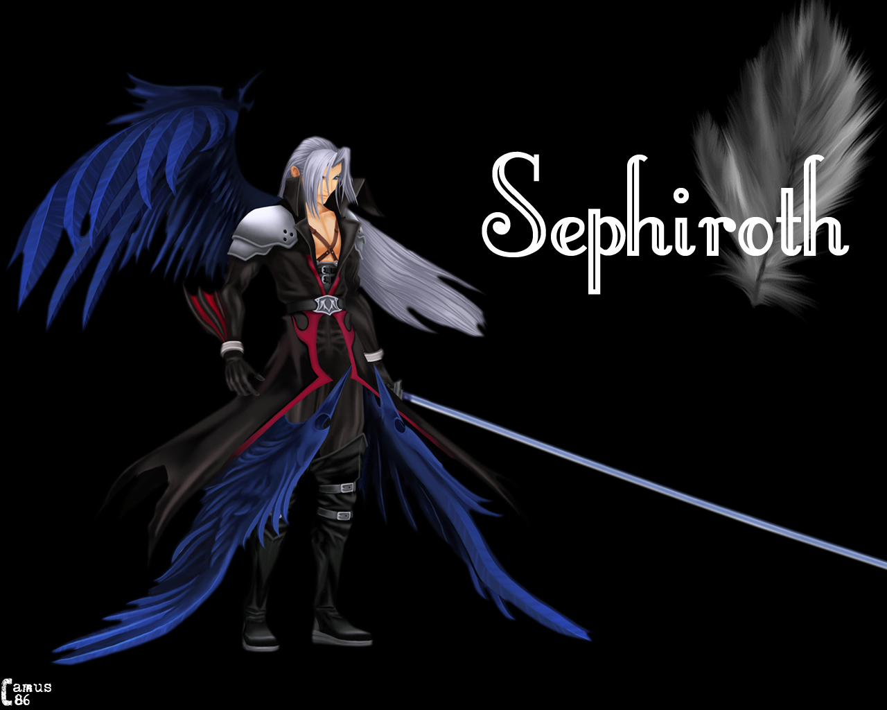 Fonds d'cran Jeux Vido Kingdom Hearts II Sephiroth KH2