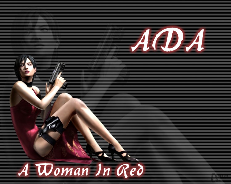 Fonds d'cran Jeux Vido Resident Evil 4 A woman in red