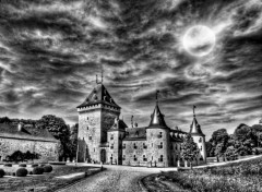 Fonds d'cran Constructions et architecture Chateau Hargimont HDR et N&B