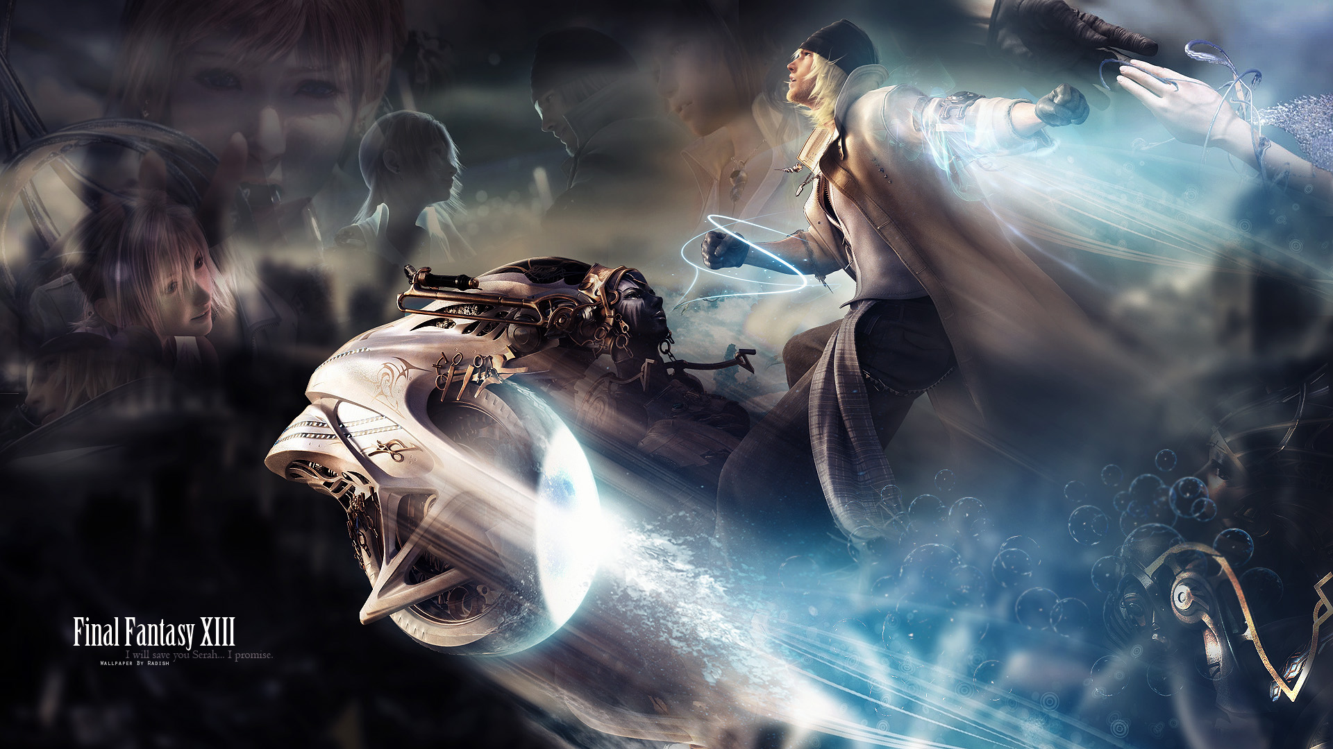 Wallpapers Video Games Final Fantasy XIII ~Snow x Serah HD