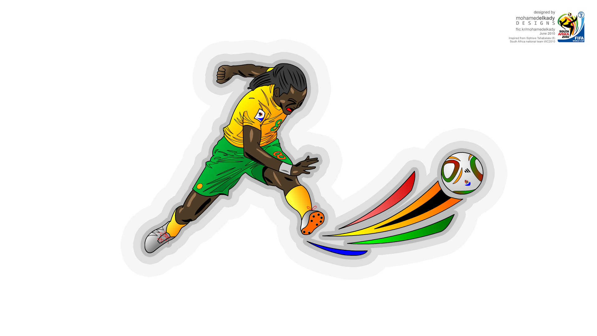 Wallpapers Sports - Leisures Football Siphiwe Tshabalala