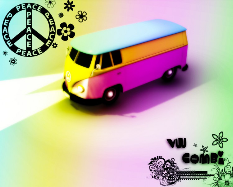 Fonds d'cran Art - Numrique 3D - Blender VW Combi