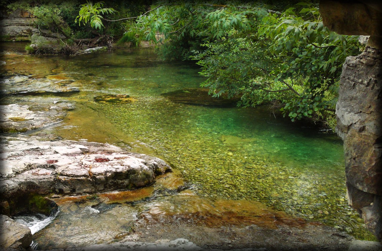 Wallpapers Trips : Europ France > Languedoc-Roussillon Navacelles (30) La Vis