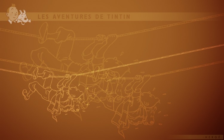 Wallpapers Art - Painting Comics Les aventures de Tintin (3)